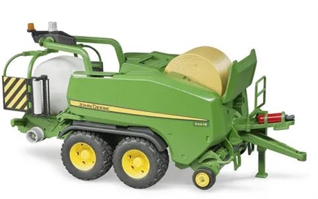 Jouet Bruder Presse à balles avec chambre d’emballage John Deere C441R